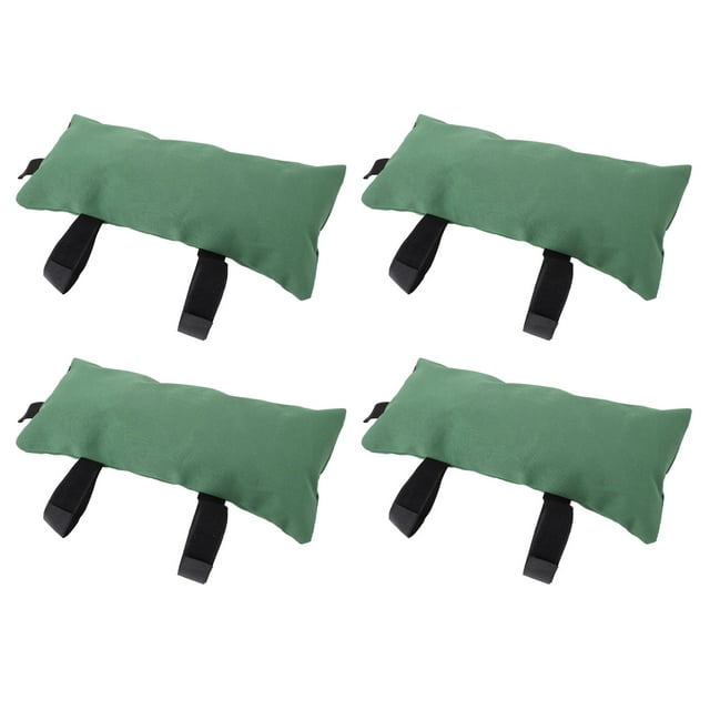 4 Pcs Longs Sacs de Sable en Toile, Sacs de Prévention des Inondations Épaissis Réutilisables pour Intérieur Extérieur Garage Prévention des Inondations Eaux Usées 50x 25cm