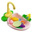thumbnail image 2 of Juguete de fregadero de cocina HUOGUO con agua corriente para niños con caja de regalo, 2 of 5