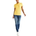 thumbnail image 2 of Polo Aéropostale Aero Solid A87 para Mujer - Amarillo Ámbar, 2 of 2