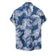thumbnail image 5 of Mens Casual Manga Corta Botón Abajo Camisas Turndown Cuello Hawaii Impresión Botón Camisa Cardigan, 5 of 5
