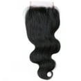 thumbnail image 5 of Brazilian Body Wave Closure Unprocessed Human Hair Lace Closure (4X4) Natural Black Color 16Inch, 5 of 7