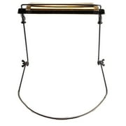 Adjustable Mouth Organ Stand Harmonica Harp Rack Metal 10 Holes Black Harmonica Neck Holder