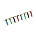 thumbnail image 3 of Percha de madera para escalar, escalera, palo para moler patas, percha para pájaros para ventanas, baños, automóviles y viajes 8 nivel, 3 of 9