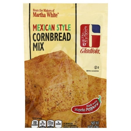 (4 Pack) Martha White Mexican Style Cornbread Mix,