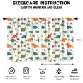 thumbnail image 2 of Blackout Kids Curtains,Tropical Dinosaur Pattern Childrens Insulated Curtains Set Of 2,Bedroom Essentials,Toddler Room Decor 42"x54", 2 of 5