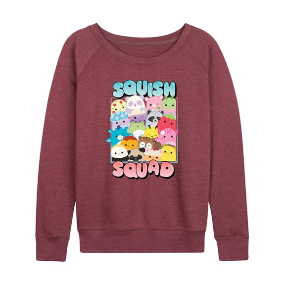Squishmallows - Squish Squad - Women's French Terry Pullover Sweatshirt