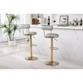 thumbnail image 6 of Bar Stools with Back and Footrest Counter Height Dining Chairs 2pcs/ctn, 6 of 16