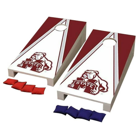 - Mississippi State Bulldogs Desktop Triangle Cornhole Game Set - No Size