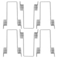 thumbnail image 4 of SHISUYAN 6 Pcs Ressort de Remplacement pour Poubelle Ressorts Universels Ressorts de Remplacement en V Kit de Ressorts Torsadés pour Réparation et Entretien, 4 of 8