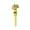 Yellow, variant on Guodhu Funny Exploding Hair Boxing Ballpoint Pen, Novelty Interactive Toy Pen for Student Birthday Gift, Black Ink 1.0mm, Playable Punching Arms Stress Relief(Yellow)
