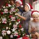 thumbnail image 4 of Árboles De Navidad Árbol De Navidad Familiar Colgante Colgante Colgador De Resina De Navidad Regalo Para Amigos Y Familiares Methold HA040056-05, 4 of 6