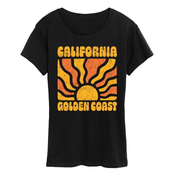 Instant Message - California Golden Coast - Women's Short Sleeve Graphic T-Shirt