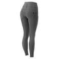thumbnail image 4 of HORZE Women's Tara Full Seat Silicone Grip Breeches | Stretchable, High Waist with 4 Pockets, 4 of 11