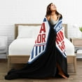 thumbnail image 5 of American Ninja Warrior Banner Shield Banner Ultra-Soft Micro Fleece Blanket Soft Comfortable Flannel Blanket Available for Bed Couch Living Room, 5 of 6