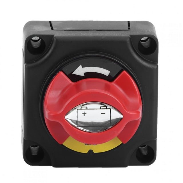 Interruptor de desconexión del aislador de batería de 300A y 12V para vehículos marinos, barcos, coches, RV, ATV