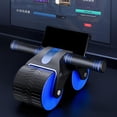 thumbnail image 2 of koolsoo Automatic Abdominal Wheel Waist Trainer Mute Knee Pad Abdominal Exercise Blue, 2 of 9
