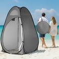 thumbnail image 5 of Ktaxon Camping Shower Tent, Portable Pop Up Changing Tent, Waterproof Dressing Room Privacy Tent for Camping Beach, Dark Gray, 5 of 8
