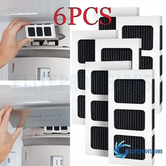 6Pc Replacement Refrigerator Air Filter Fit Frigidaire Paultra2 Pureair Ultra Ii