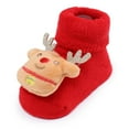 thumbnail image 4 of SYNPOS 0-1T Christmas Baby Non Slip Warm Socks Baby Boys Thick Winter Socks with Grips for Baby Girls Non Skid Socks, 4 of 8