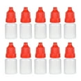 thumbnail image 4 of Uxcell 0.17 oz Empty Small Mouth Squeezable Eye Liquid Dropper Bottle Plastic Red 10 pcs, 4 of 6
