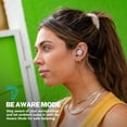 thumbnail image 3 of Auriculares Bluetooth inalámbricos verdaderos JLab Go Air Pop y estuche de carga: lila, conexión dual, resistencia al sudor IPX4, conexión Bluetooth 5, firma de 3 configuraciones de sonido EQ, equilib, 3 of 5