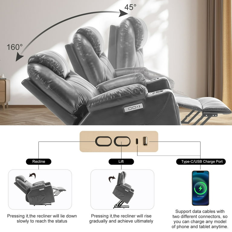 Rise and recline massage chair store