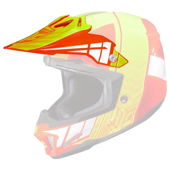 HJC CL-XY 2 Youth Cross-Up Replacement Visor Orange