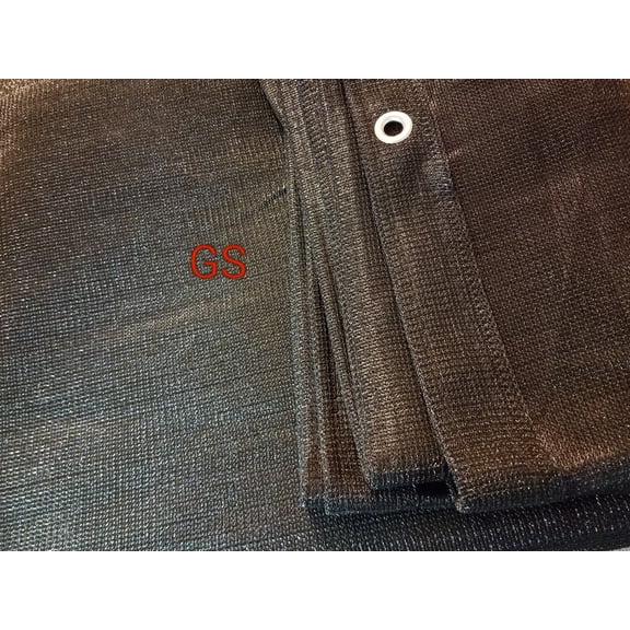 Mesh Shade Net Tarp Fence Tarp Tarp Canopy Shade Panel Pond Screen 10x10' Black