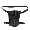 thumbnail image 2 of Bolsa para motocicleta, duradera, estilo fibra de carbono, riñonera para motocicleta, bolsa para la pierna para ciclismo, de primera línea, 2 of 9