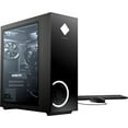 thumbnail image 2 of HP OMEN 30L Gaming & Business Desktop PC (AMD Ryzen 5 5600G 6-Core, 16GB RAM, 1TB PCIe SSD, RTX 3060, WiFi, Bluetooth, HDMI, USB 3.2, Display Port, Shadow Black, Win 10 Pro) (used), 2 of 4
