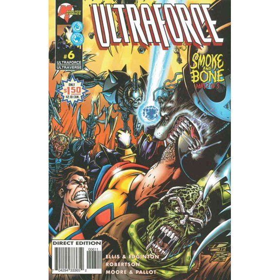 UltraForce (Vol. 2) #6 VF ; Malibu Comic Book