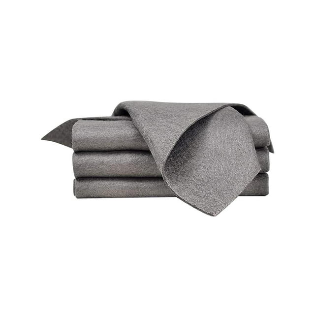 Lingettes de Catégorie de Produit / Chiffons en Microfibre Réutilisables pour Finition Sans Traces / Serviettes Sans Peluches pour Maison Voiture Torchons et Plus