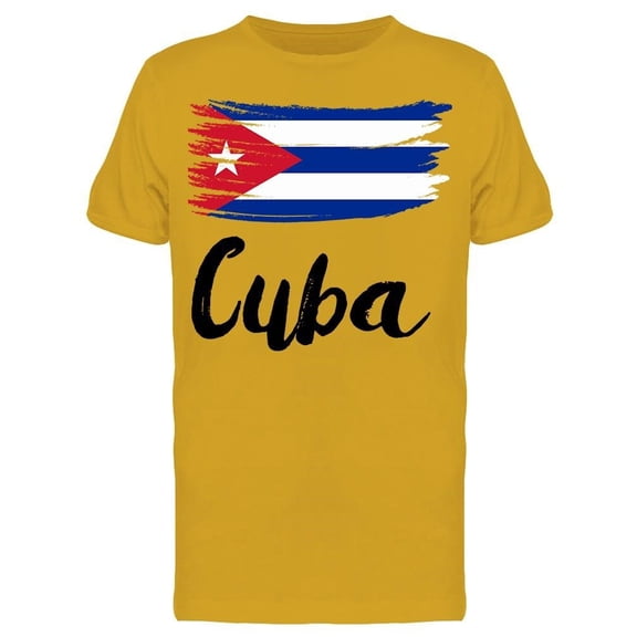 Cuba Country Flag Tee Men's -Image by Shutterstock