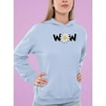 thumbnail image 2 of Wow Daisy Banner. Hoodie Women -Image by Shutterstock, Female x-Large, 2 of 4