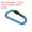 Blue, variant on Uxcell 4 Pack Locking Hook 3" Aluminum D Ring Shape Clip Screw Gate Lock Quick Link for Keychain Outdoor Camping Hiking Purple