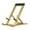 Gold, variant on Portable Foldable Aluminum Phone Tablet Stand Holder For 4-12Inch Devices Perfect For Home Office Travel