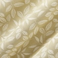 thumbnail image 3 of Sun Zero Satti Embroidered Leaf 100% Blackout Grommet Curtain Panel, 40"W x 63"L, Gold, 3 of 8