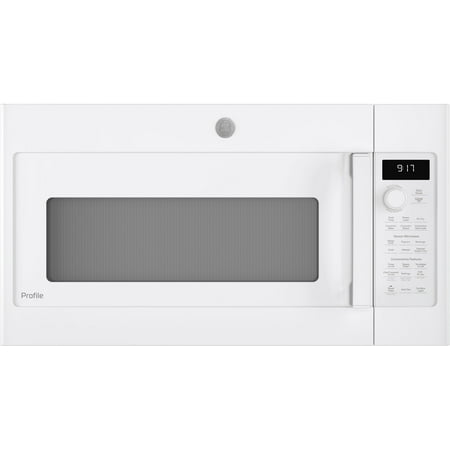 GE PVM9179DRWW 30 Inch Over-the-Range Convection Microwave Oven with Air Fry