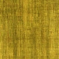 thumbnail image 1 of Ahgly Company Indoor Square Abstract Yellow Modern Area Rugs, 3' Square, 1 of 4