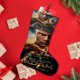 thumbnail image 4 of Black Adam Tema: Calcetines de Navidad, fino lino blanco para colgar en escaleras y chimenea, decoración navideña para el hogar, regalo de Navidad.54cm×38cm, 4 of 5
