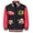 Black / red, variant on Disney Toy Story Woody Buzz Lightyear Rex Zip Up Varsity Bomber Jacket Toddler to Little Kid