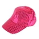 thumbnail image 1 of Gorra unisex de color sólido, versátil, con protección solar y parasol, de malla, deportiva, con lentejuelas, ajustable, de béisbol, de algodón., 1 of 2