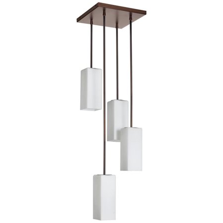 Square Glass Pendant Light