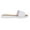White, variant on Casual Studded Flat Slide Sandals, Blush (Women's)