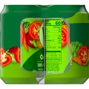V8 Original 100% Vegetable Juice, 11.5 fl oz Can, 6 Count