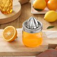 thumbnail image 3 of Citron Citron orange Presse Manuelle en Acier Inoxydable, 2 Ensembles (16 oz), 3 of 4