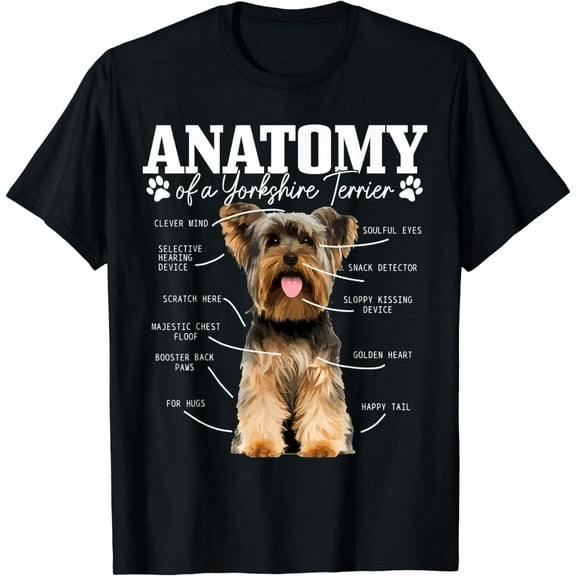 Funny Cute Dog Yorkie Mom Dad T-Shirt