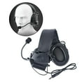 thumbnail image 1 of Auriculares tácticos Comunicación Auriculares Orejeras para actividades al aire libre Negro Cola Auriculares tácticos, 1 of 8