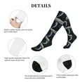 thumbnail image 5 of Sikiie Astronaut Standing In The Moon 1 Pairs Compression Socks for Men and Women 15-20 mmHg Running Support Socks, 5 of 7