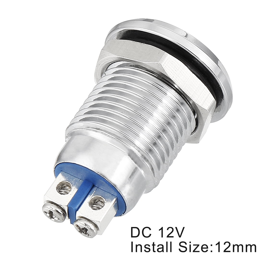 Unique Bargains Blue LED Indicator Light with Screw Type Installation